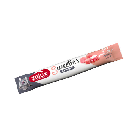 Zolux Sweeties Creamy Treats Chicken & Crab for Cats 14g