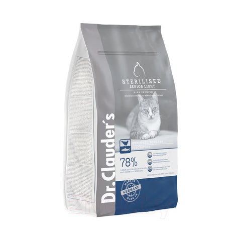 Dr.Clauders High Premium Dry Food for Senior Sterilized Cats