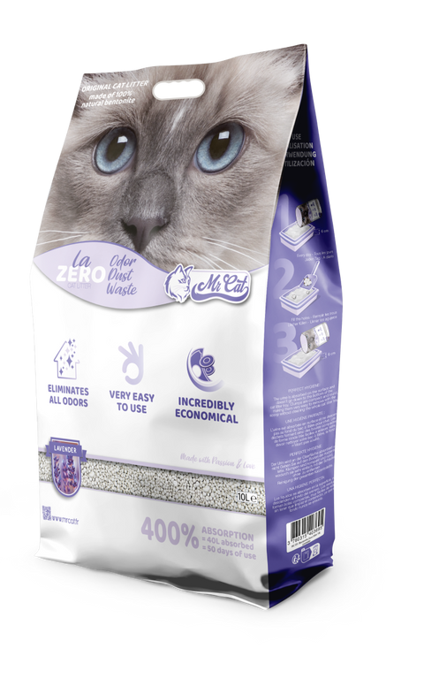 Mr.Cat Litter Lavendar Scent 10L / 8kg
