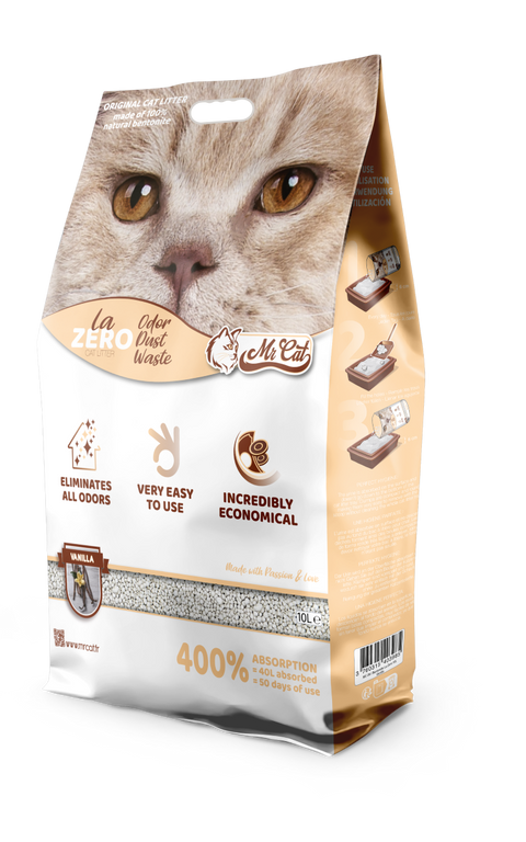 Mr.Cat Litter Vanilla Scent 10L / 8kg
