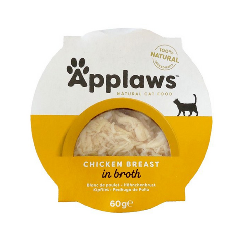 Applaws Chicken Breast in Broth for Adult Cats 60g