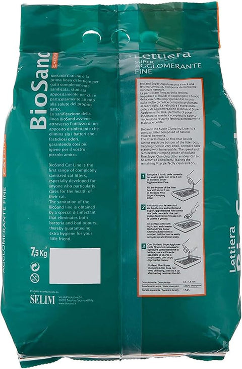 Biosand Super Clump Cat Litter 7.5kg