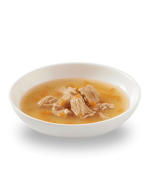 شيزر شوربة السالمون والجزر للقطط البالغة 85 جرام