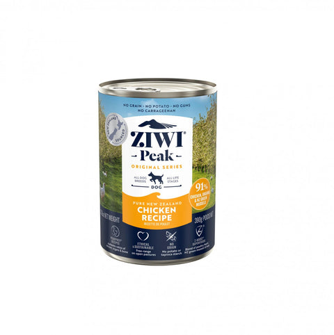 ZIWI Wet Dog Food with Chicken Recipe 390g