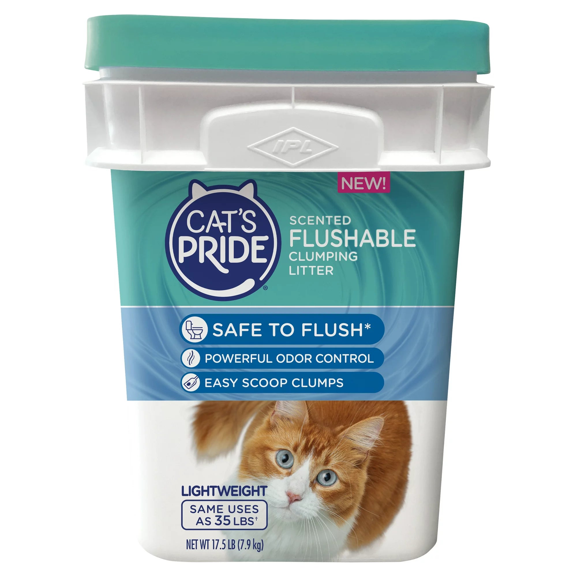 Cats Pride Flushable Scented Clumping Clay Litter Petite