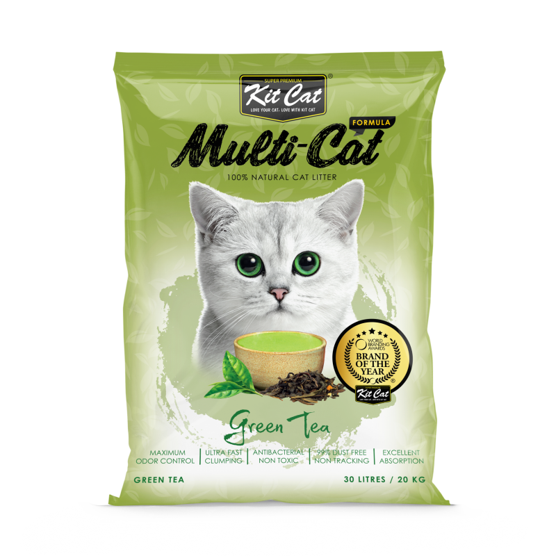 Green tea fresh cat litter best sale