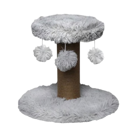 Feline Go Scratching Tree Grey 39x34cm - Grey