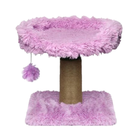 Feline Go Scratching Tree Lilac 39x39x40cm - Pink