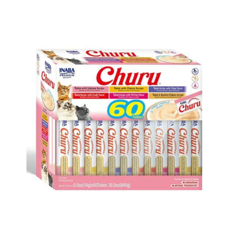 Churu Tuna Seafood Variety 60X14g