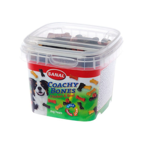 Sanal Dos Treat Coachy Bones Chicken & Beef 100g