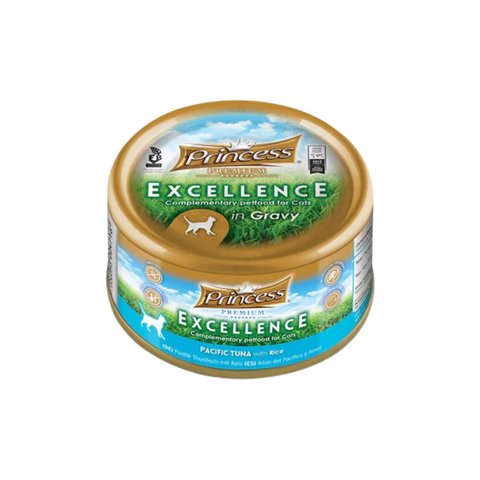 Princess Wet Cat Food Excellence Pacific Tuna with Rice 70g