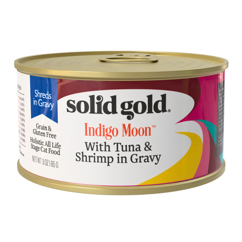 Solid Gold Indigo Moon Cat Wet Food Tuna & Shrimp in Gravy 85g