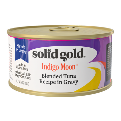 Solid Gold Indigo Moon Cat Wet Food Blended Tuna in Gravy 85g