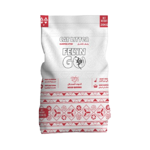 Felyn Go Cat Litter Mixed Berries 20 kg- 20L