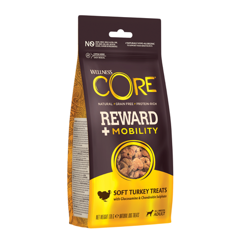 Wellness Core Dry Treats Reward+ Mobility Turkey for Dogs 170g