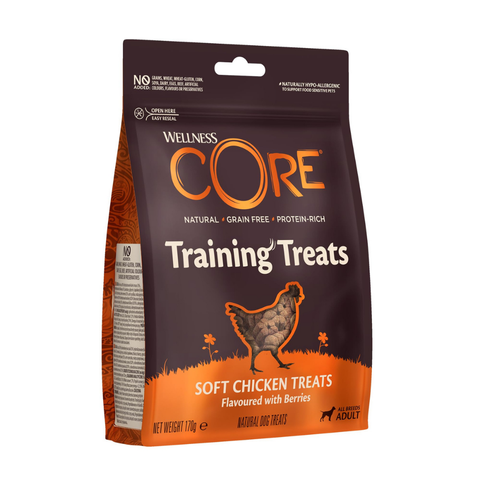 Wellness Core Treaning Treats Chicken with Berries for Dogs 170g