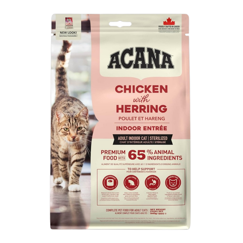 Acana Indoor Entrée Dry Food Chicken & Turkey for Cats