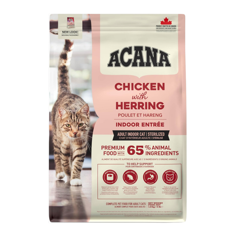 Acana Indoor Entrée Dry Food Chicken & Turkey for Cats