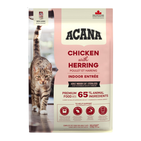 Acana Indoor Entrée Dry Food Chicken & Turkey for Cats