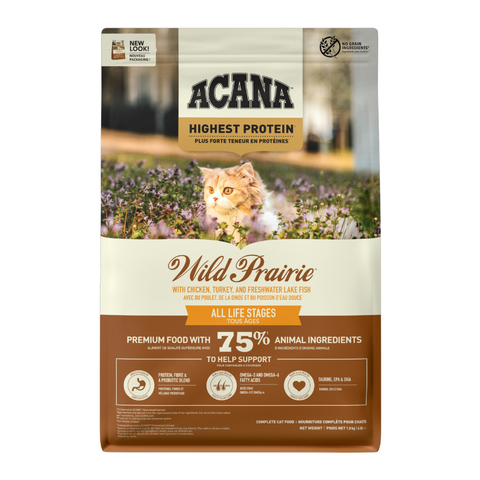 Acana Wild Prairie Dry Food Fish & Eggs for Cats