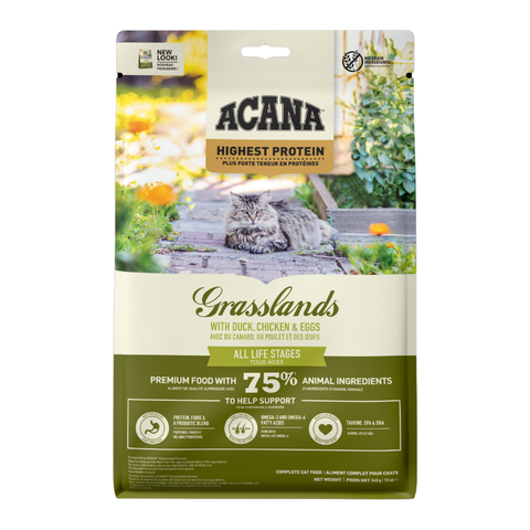 Acana Grassland Dry Food Poultry for Cats