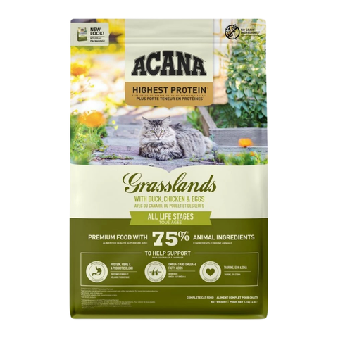 Acana Grassland Dry Food Poultry for Cats