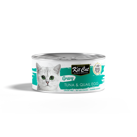 Kit Cat Gravy Tuna & Quail Egg 70g