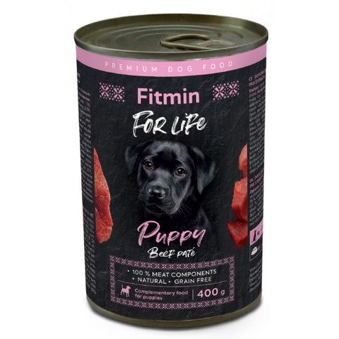 Fitmin For Life Beef Cans for Puppies 400g