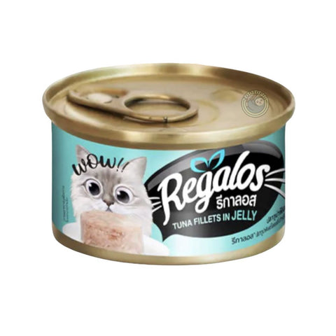 Regalos Tuna Fillets in Jelly Canned Cat Food 80g