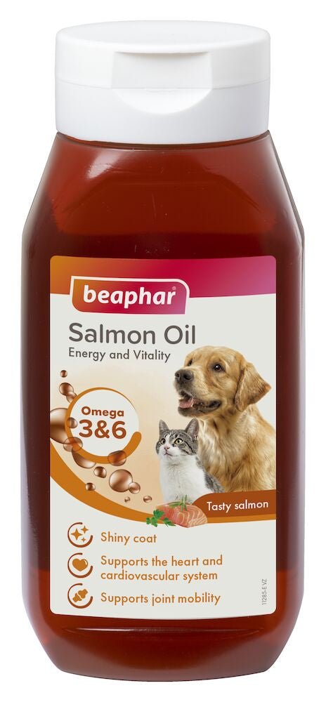 Beaphar Salmon Oil for Cats & Dogs 430ml