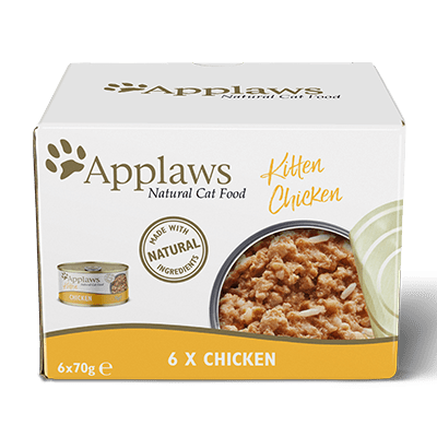 Applaws Chicken Breast with Cheese Can for Adult Cats 70g