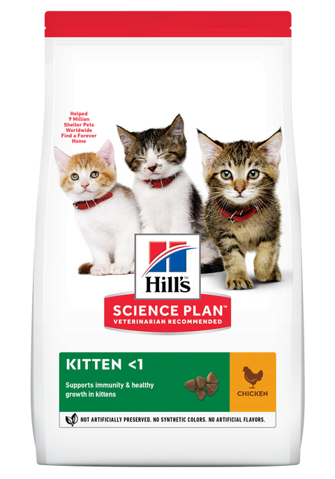 Hills Chicken Dry Food for Kittens 1.5kg