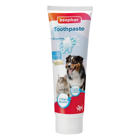 Beaphar Liver-Flavour Toothpaste with Enzymes for Cats & Dogs