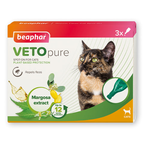Beaphar VETOpure Flea Spot-On for Cats
