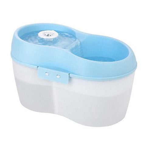 H2o Mini Electric Water Fountian for Cats with oral care products Size 2Litter