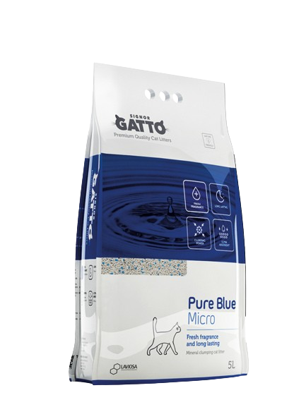 Signor Gatto Pure Blue Micro Cat Litter 10L