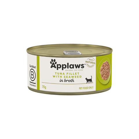 Applaws Tuna Fillet with Seaweed for Cats 70g