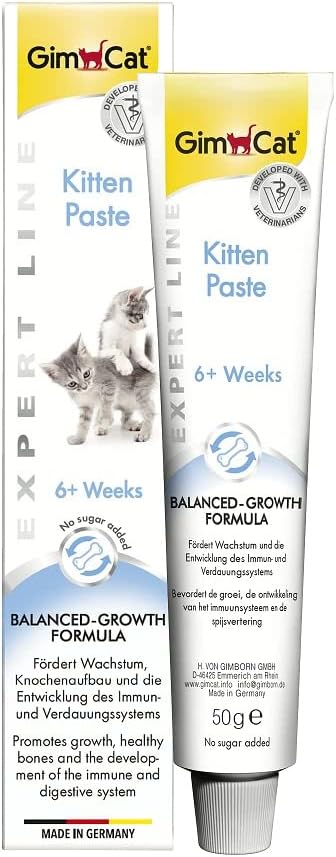 GimCat Expert Line Kitten Paste Balanced & Growth Formula 50g