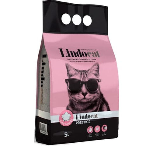 LindoCat Prestige Cat Litter Baby Powder Scent 5L