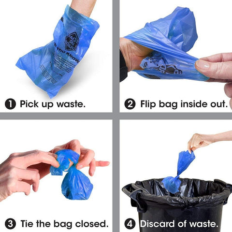 Bags on Board Blue Refill Bags for Dogs - 60 Bags