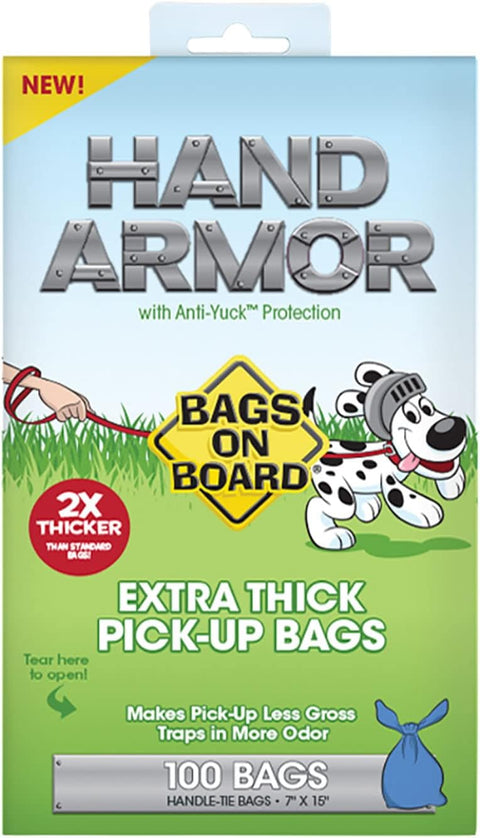 Bags on Board Ultimate Extra-Thick Waste Bags for Dogs - Lavender Rain Scent 100 Bags