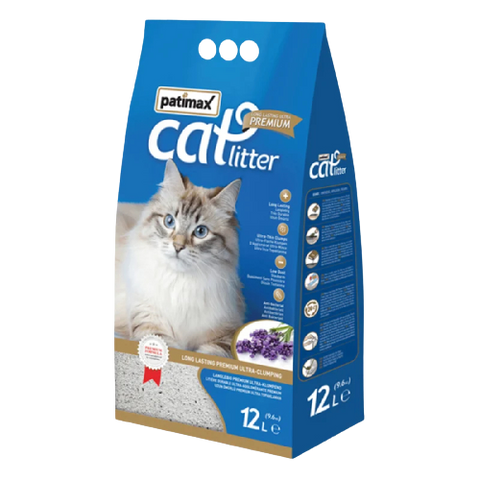 Patimax Cat Litter Lavendar 10kg