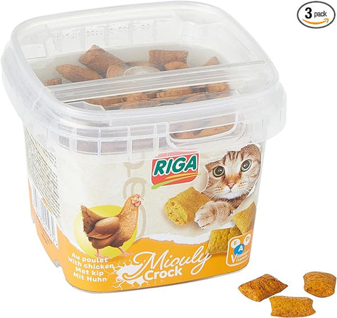 Riga Chicken Bites Treats for Cats 75g