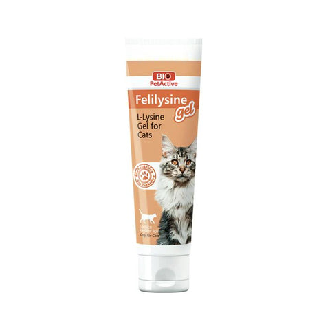 Bio PetActive Felilysine Supplement Gel for Cats 100ml