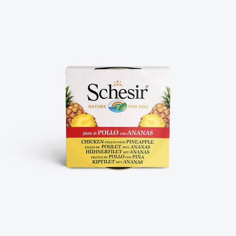 Schesir Chicken & Pineapple for Cats 75g cans