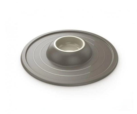 Volcano Single Plastic Dog Bowl  Large