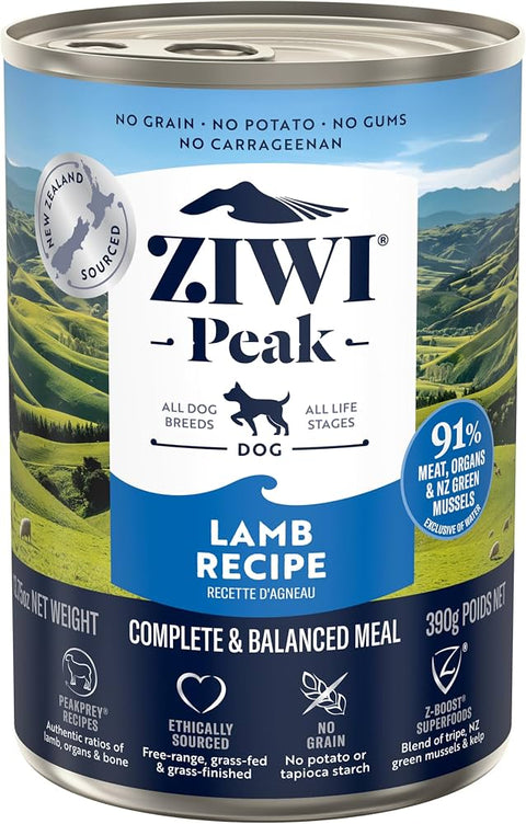 ZIWI Wet Food with Lamb for All Breed & Life Stage Dogs