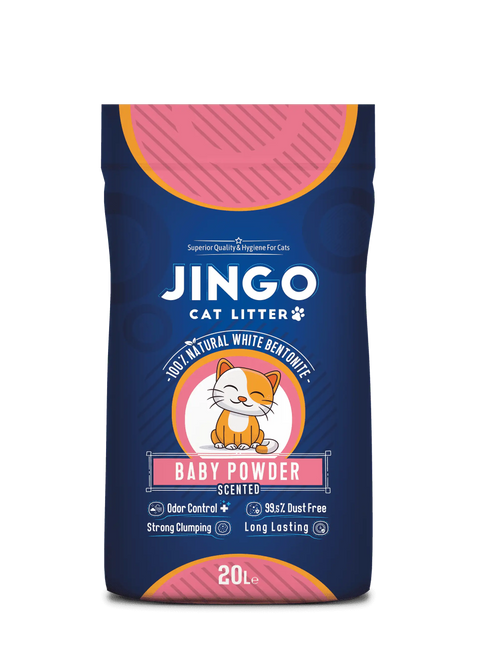 Jingo Cat Litter Baby Powder Scent 20L