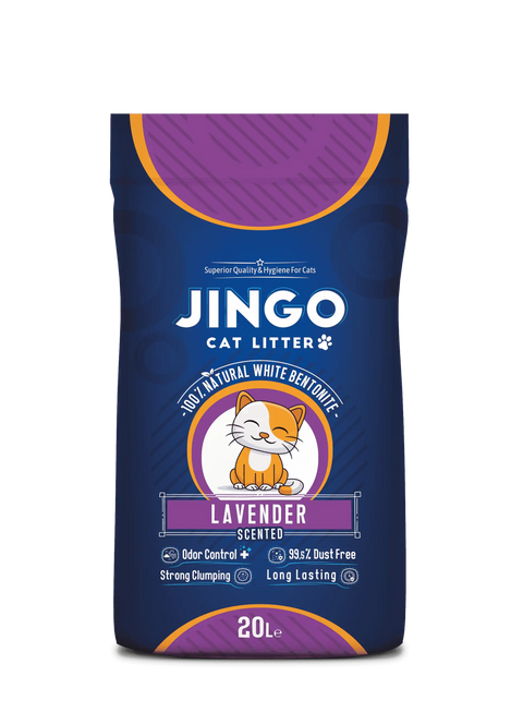 Jingo Cat Litter Lavender Scent 20L