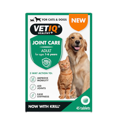 Mark and Chappell Joint Health Supplement for Adult Cats and Dogs 45 Tablets